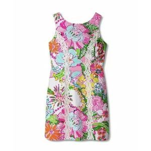 NWT Lilly Pulitzer for Target Women’s Sz 2 Nosey Posie Shift Floral Mini Dress